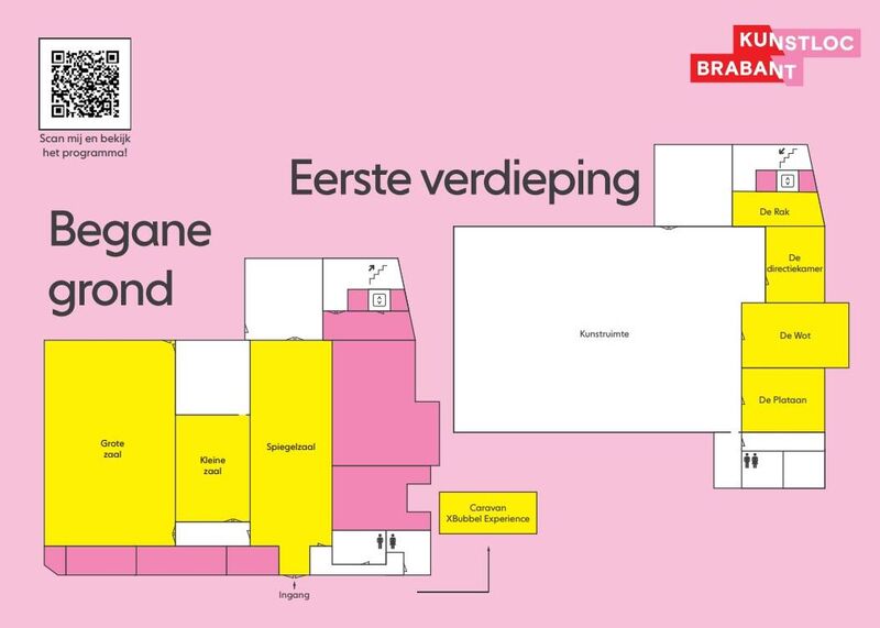 Blokkenschema en plattegrond