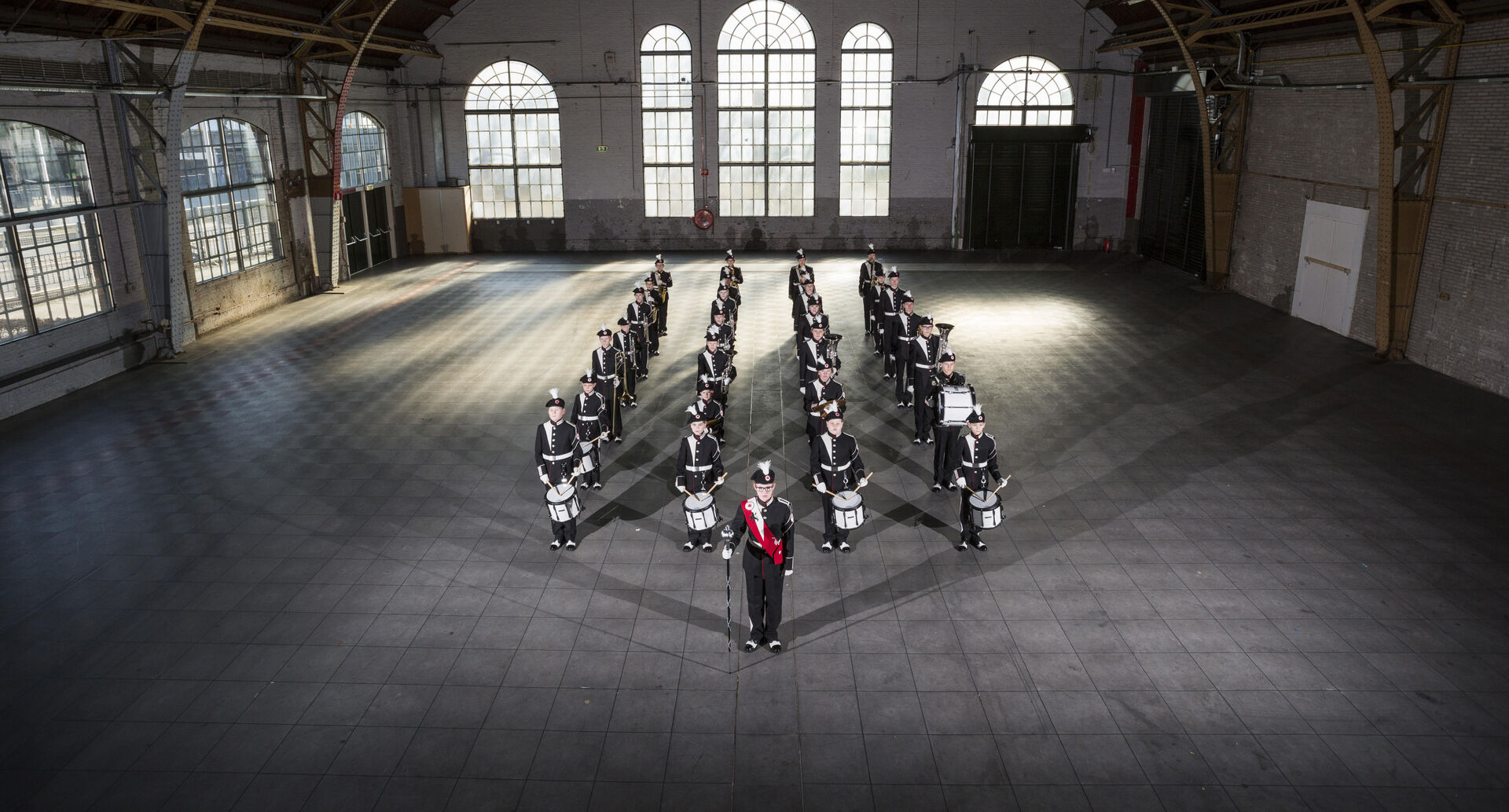 Focus op de jeugd bij drumfanfare Exempel