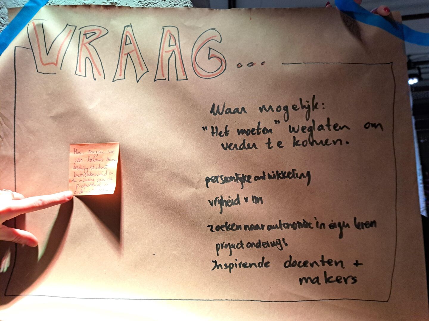 Het 'moeten' weglaten om verder te komen