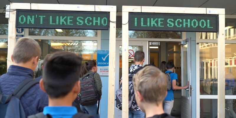 I like school and school likes me