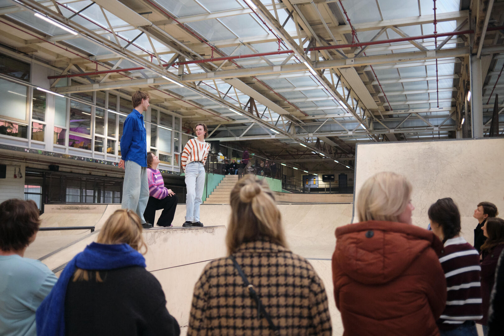 jongeren vertellen over hun projecten