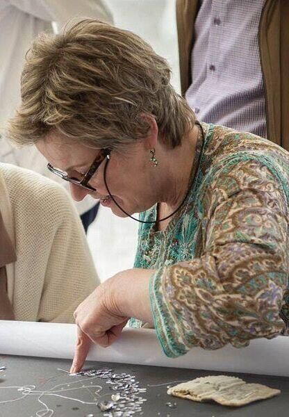 Persoonlijkheid in borduren leggen 