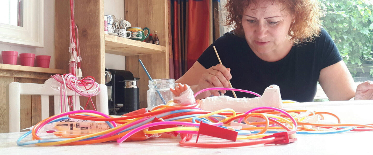 Vier amateurkunstenaars aan het woord